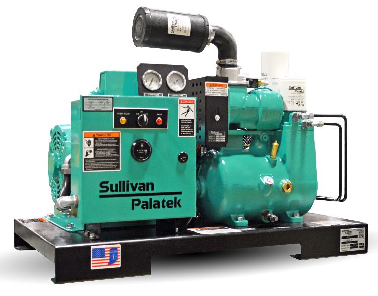 Sullivan Palatek M series rotary screw air compressor